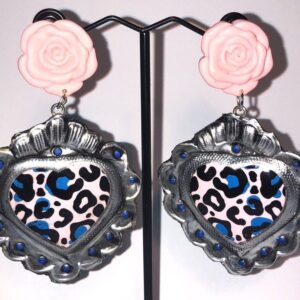 Aros azul/Rosa