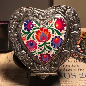 Corazón flores