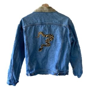 Chaqueta Serpiente Beige