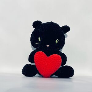 Gato Negro Corazón