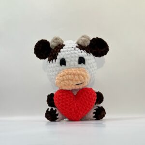 Vaca Blanca Corazón